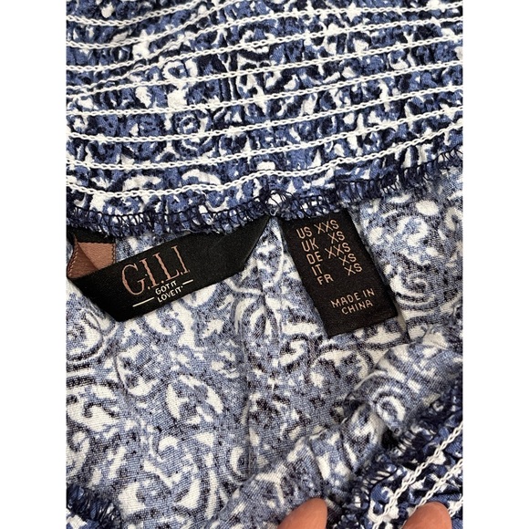 G.I.L.I. Off-the-Shoulder Long Sleeve Blouse Tunic - Picture 7 of 13